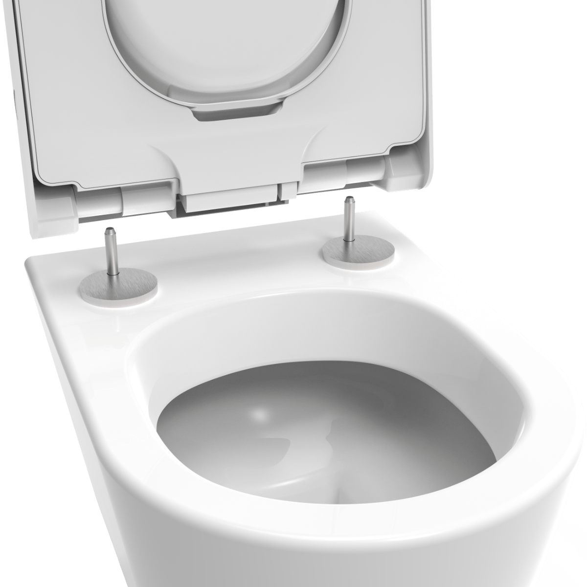 Installation of PURE-D toilet seat step 4